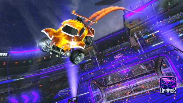 A Rocket League car design from Rl2015
