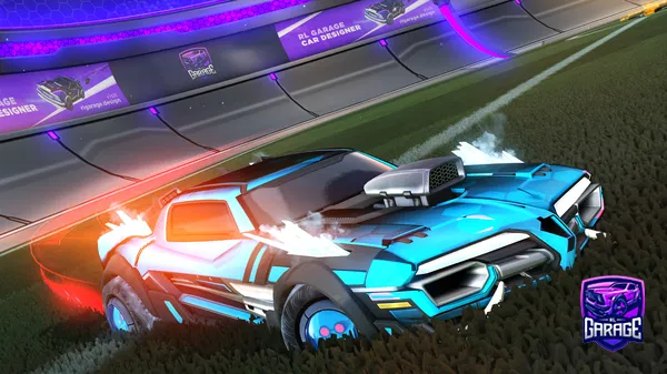 A Rocket League car design from RWJ