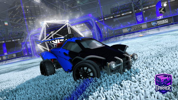 A Rocket League car design from PURPLE2