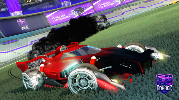 A Rocket League car design from DaMenchaRL