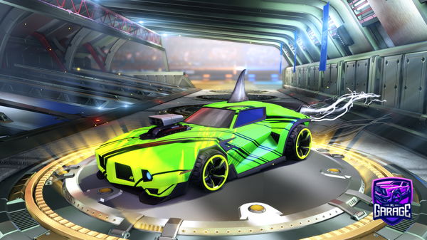 A Rocket League car design from savegerebirth90