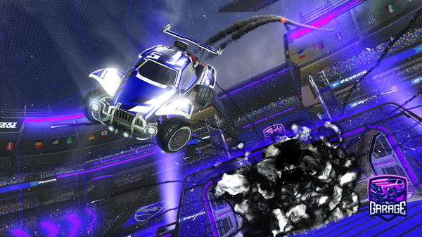 A Rocket League car design from Glg
