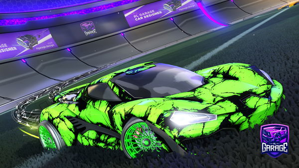 A Rocket League car design from TotalCostRLG