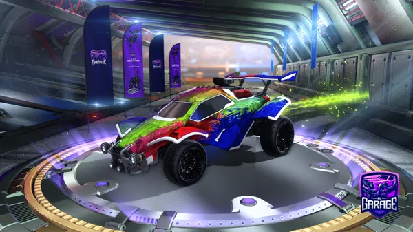 A Rocket League car design from AGG_JOHNSON