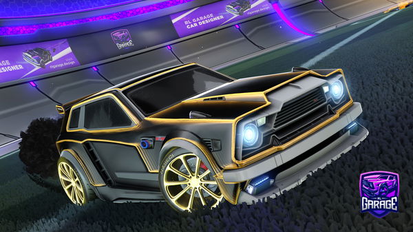 A Rocket League car design from Fluffy-Spider