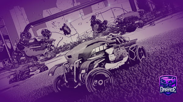 A Rocket League car design from Shooteo2313