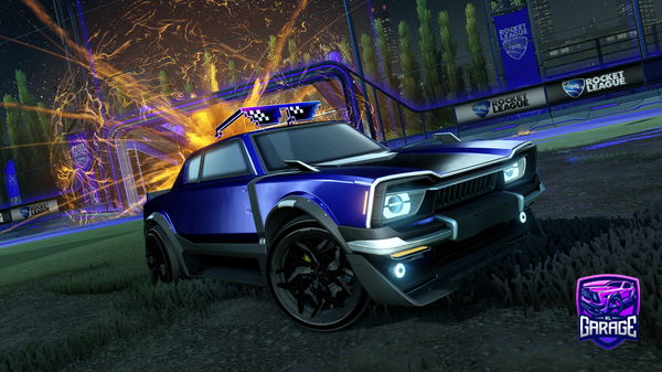 A Rocket League car design from DeathCarter2