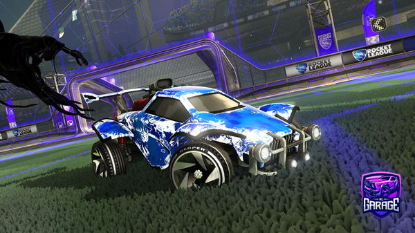 A Rocket League car design from Lesha_RLCS
