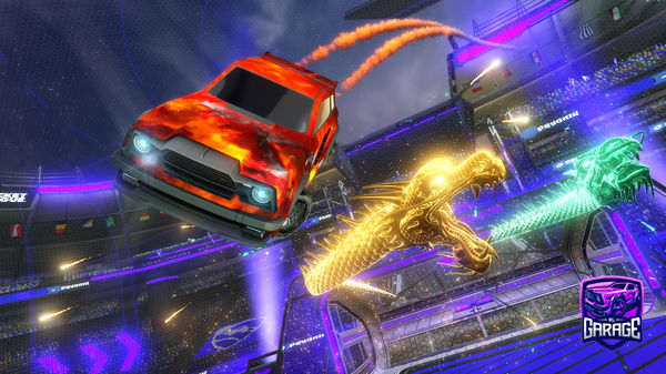 A Rocket League car design from CaioxBZ