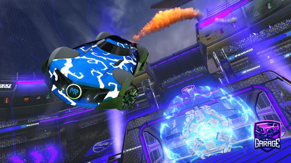 A Rocket League car design from Goldenshot9508