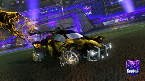 A Rocket League car design from tommy4216
