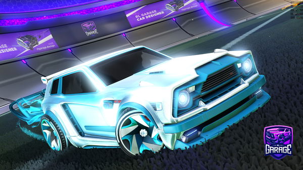 A Rocket League car design from Lemur42