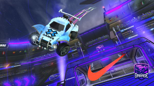 A Rocket League car design from sgamers7