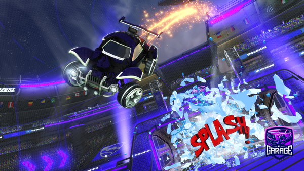 A Rocket League car design from GamerRex