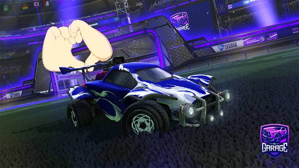 A Rocket League car design from TimeGaming14