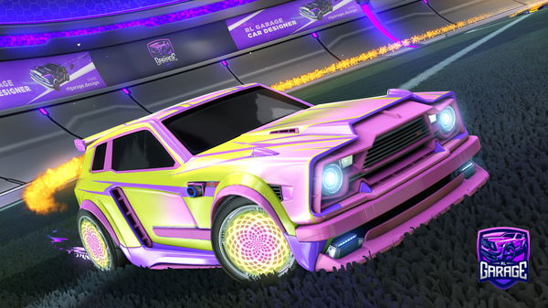 A Rocket League car design from jovi-_-