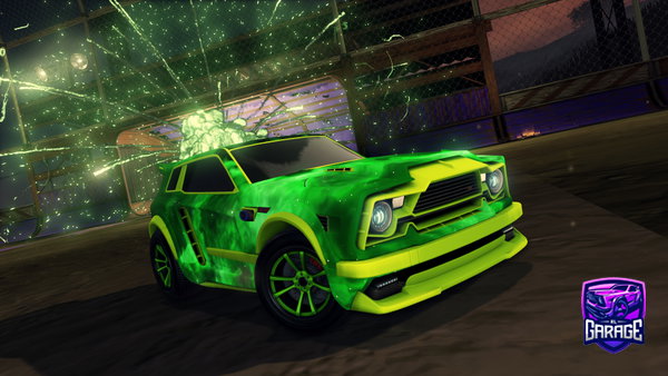 A Rocket League car design from ldk2