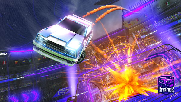 A Rocket League car design from seditr