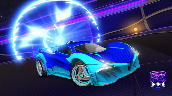 A Rocket League car design from Master101Gaming