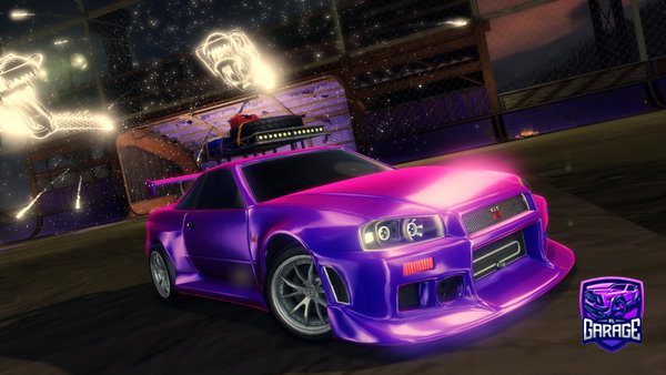 A Rocket League car design from nahhetweakin