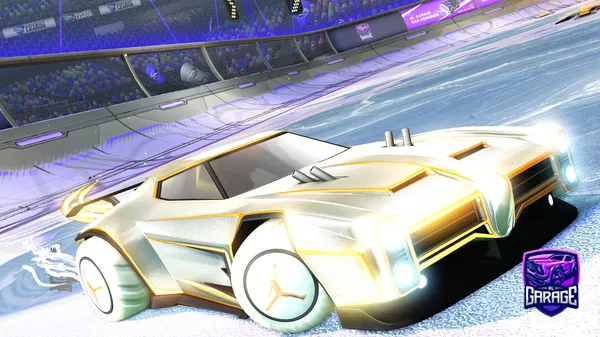 A Rocket League car design from -Goose-