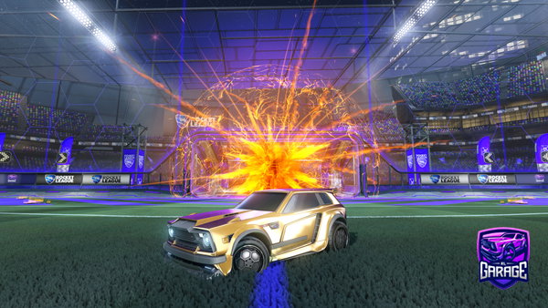 A Rocket League car design from TeVeoPapi