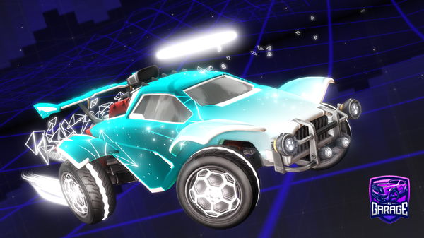 A Rocket League car design from TheJWest