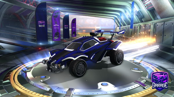 A Rocket League car design from Mxtx