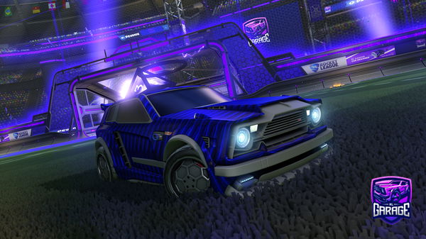 A Rocket League car design from wategaming