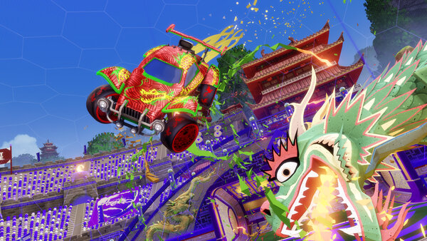 A Rocket League car design from Hyperventilation