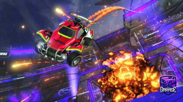 A Rocket League car design from Marley295082