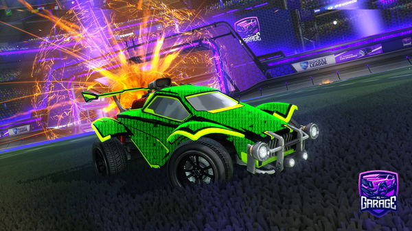 A Rocket League car design from OBLIVIOUSPLAYZYT