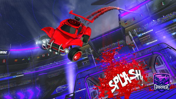 A Rocket League car design from moufas12