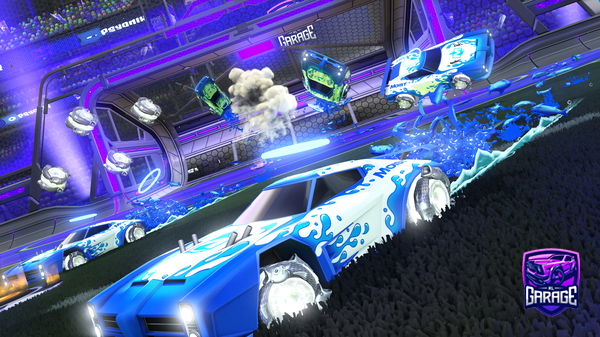 A Rocket League car design from Ripperatschool