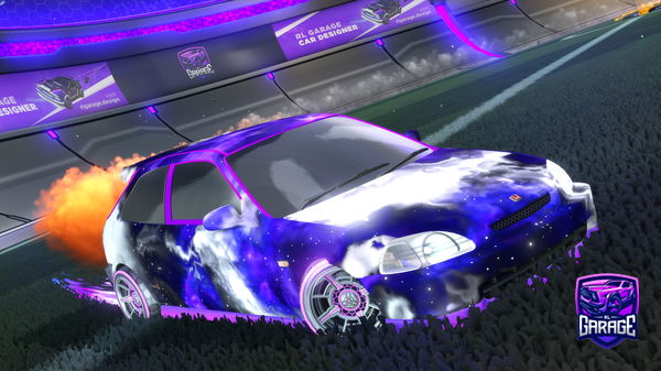 A Rocket League car design from Bot-The-Legend