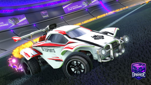 A Rocket League car design from Caillou_894