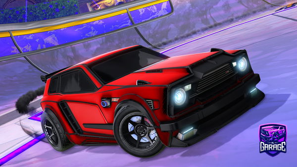 A Rocket League car design from ItsErrex