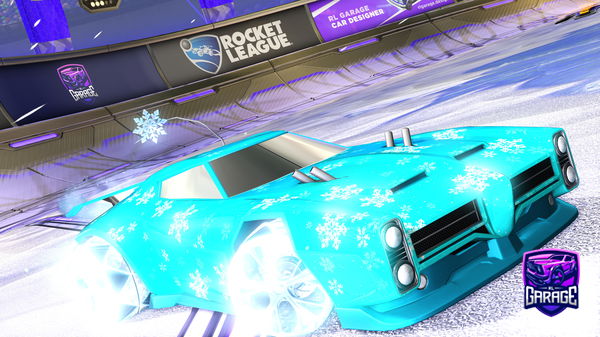 A Rocket League car design from JULA11