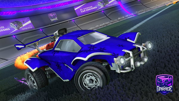 A Rocket League car design from pulse_Neno