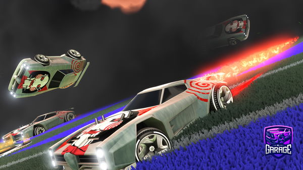 A Rocket League car design from StuckInTheTrip