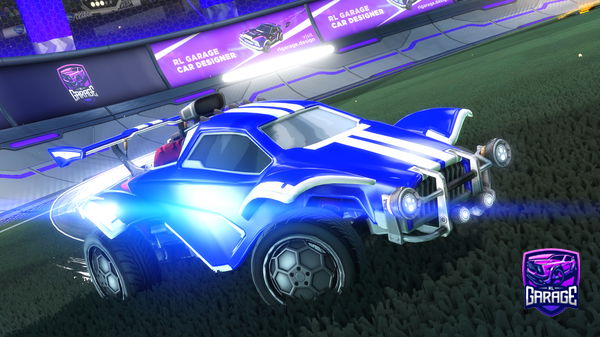 A Rocket League car design from Terminator-LJ10