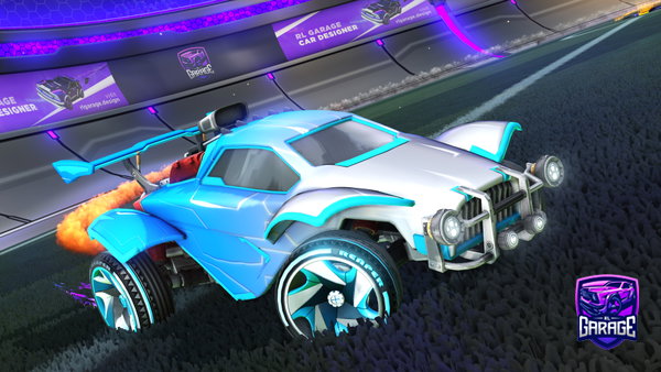 A Rocket League car design from Kanatabylake2022