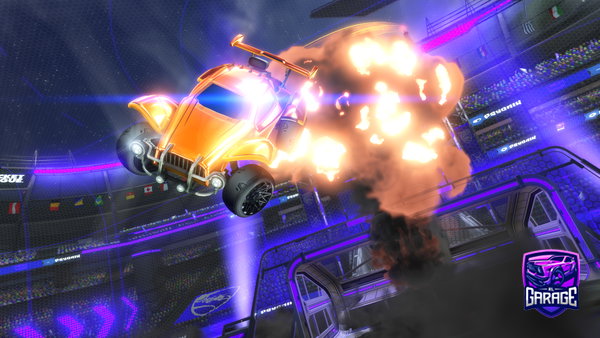 A Rocket League car design from ARCADE1859