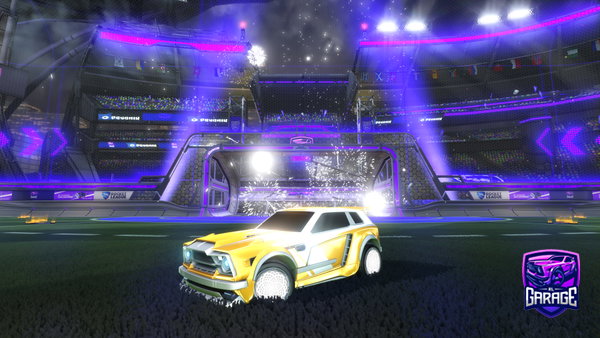 A Rocket League car design from yuukafcks