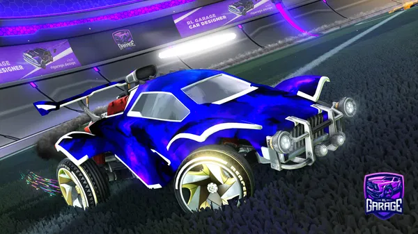 A Rocket League car design from Crazy_Cars