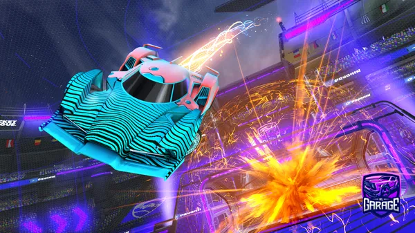 A Rocket League car design from iliketoucan
