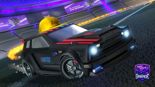 A Rocket League car design from Dekuleaf