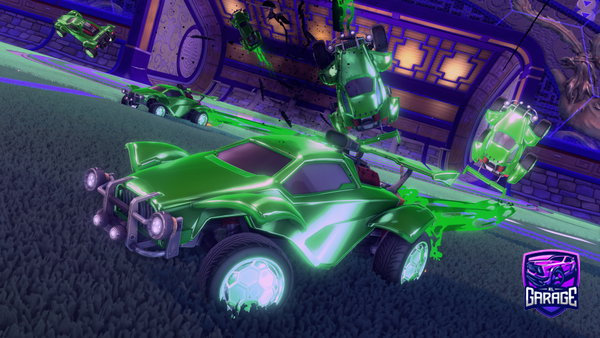 A Rocket League car design from CevyUTU