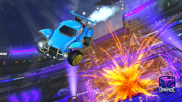A Rocket League car design from HelpfulSkill6227