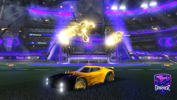 A Rocket League car design from ps-flip-10